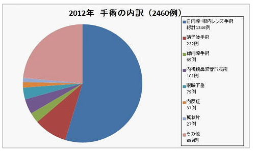 2012年手術実績